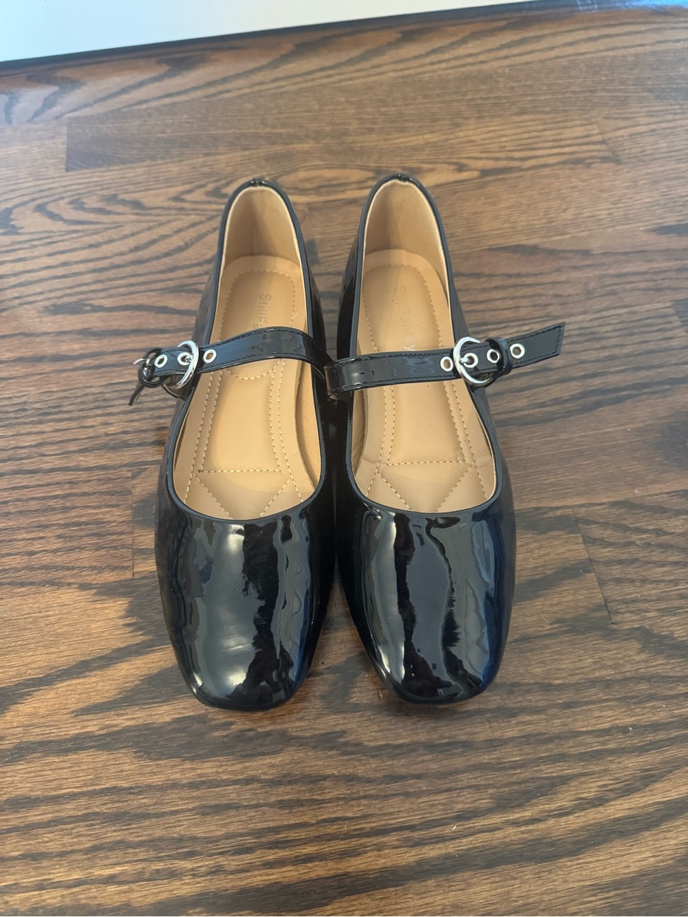 Amazon Black Patent Mary Jane Flats